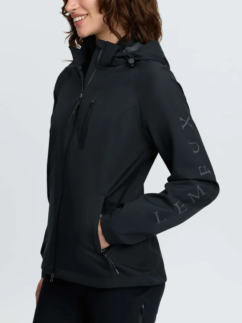LeMieux Athena Waterproof Lightweight Jacket Black-3