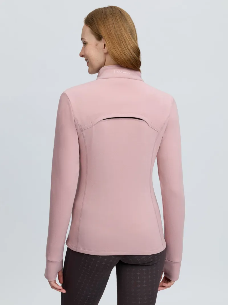 LeMieux Frances Quarter Zip Fleece Wild Rose-2