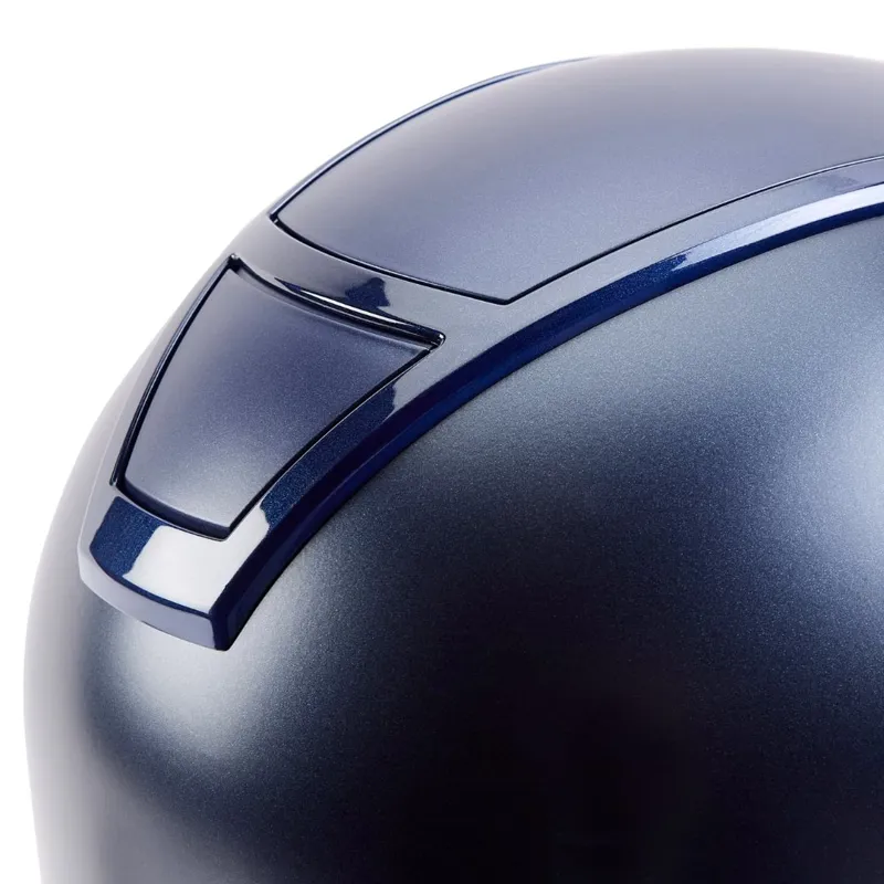 Champion Insight Peaked Riding Hat Matt Blue-3