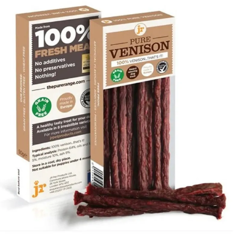 JR Pet Products Pure Venison Sticks 50g