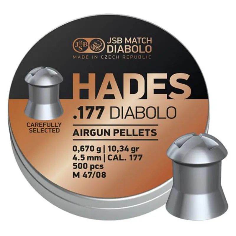 JSB Hades Diabolo Pellets .177 10.34gr