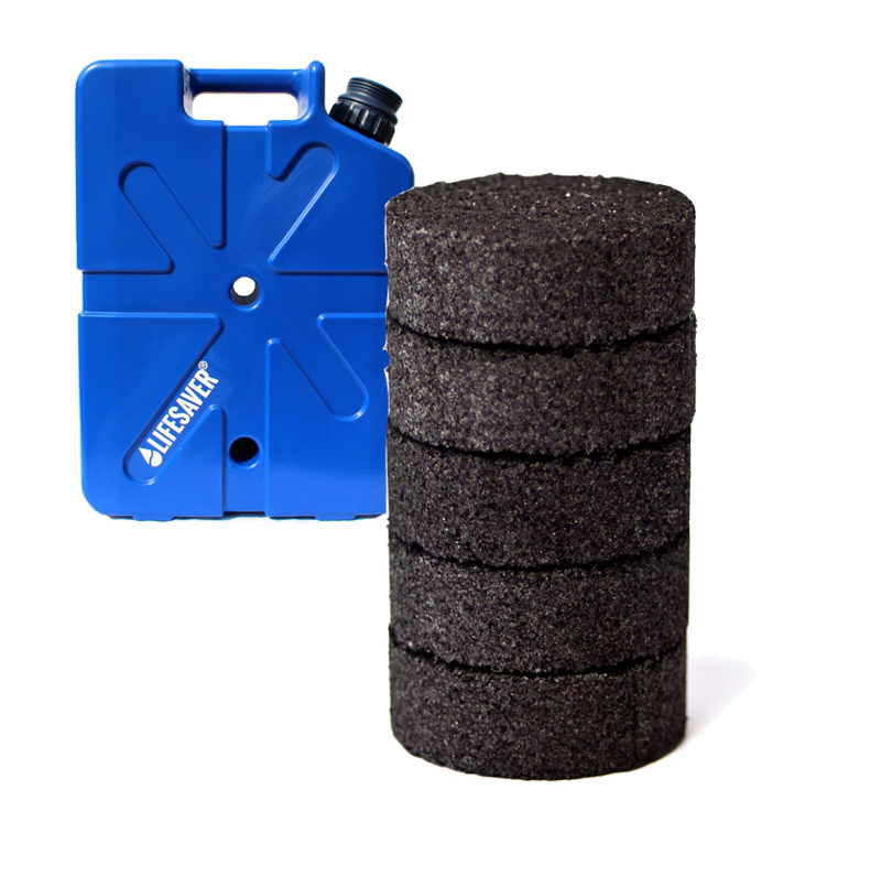 LifeSaver Jerrycan Activated Carbon Filters Foil Sealed - 5 Pack