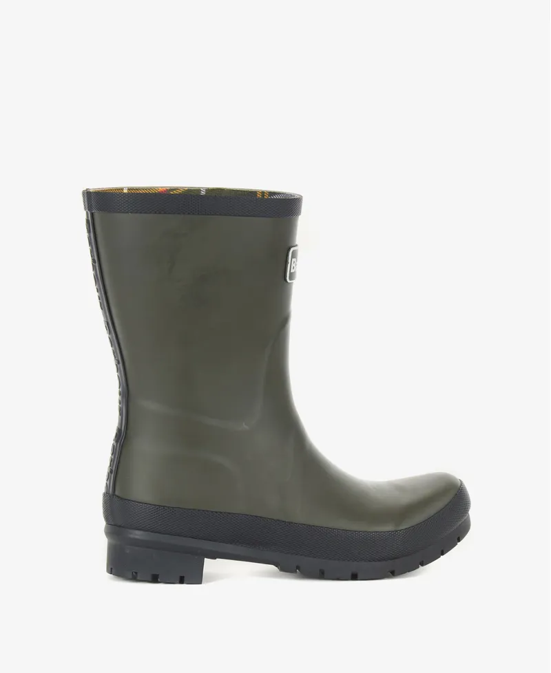 Barbour Banbury Mid Welly Boot Olive-3