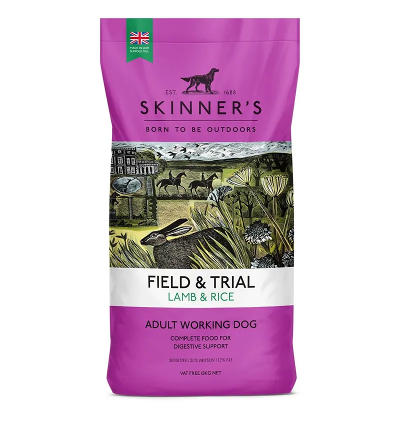 Skinners Field and Trial Lamb and Rice 15kg