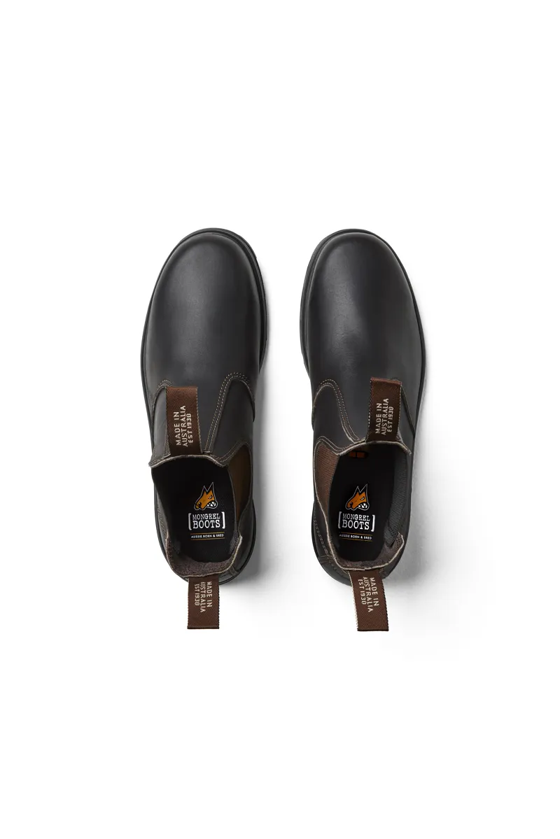 Mongrel K9 Dealer Boots - Claret Oil Kip-2