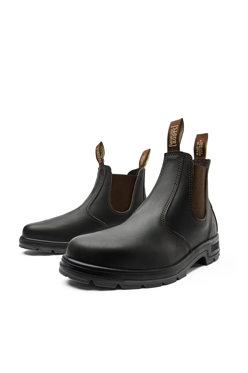 Mongrel K9 Dealer Boots - Claret Oil Kip-1