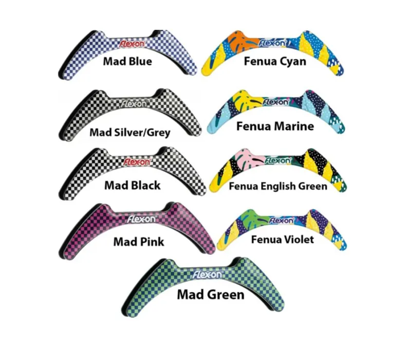  Flex-On Green Composite Stirrup Magnets - Mad Black