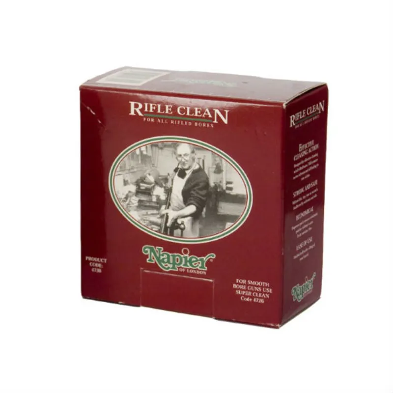 Napier Cleaning Patches Rifle Clean