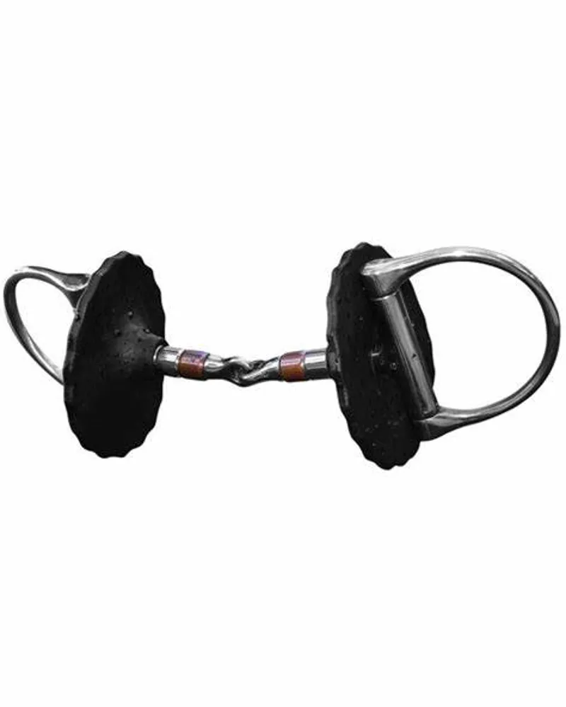 Acavallo Gel Bit Guard Black-1