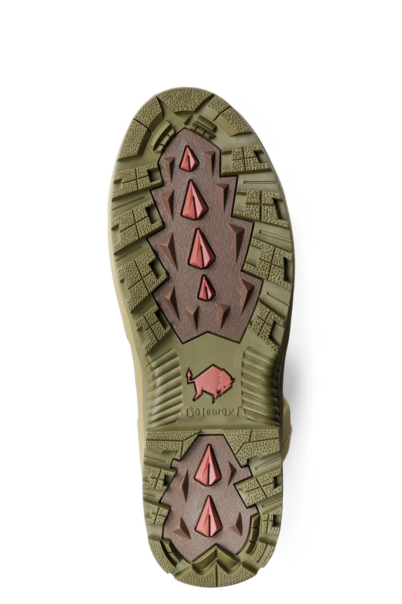 Gateway1 Pheasant Game 18 5mm Side Zip Wellington Boot Cedar Olive-4