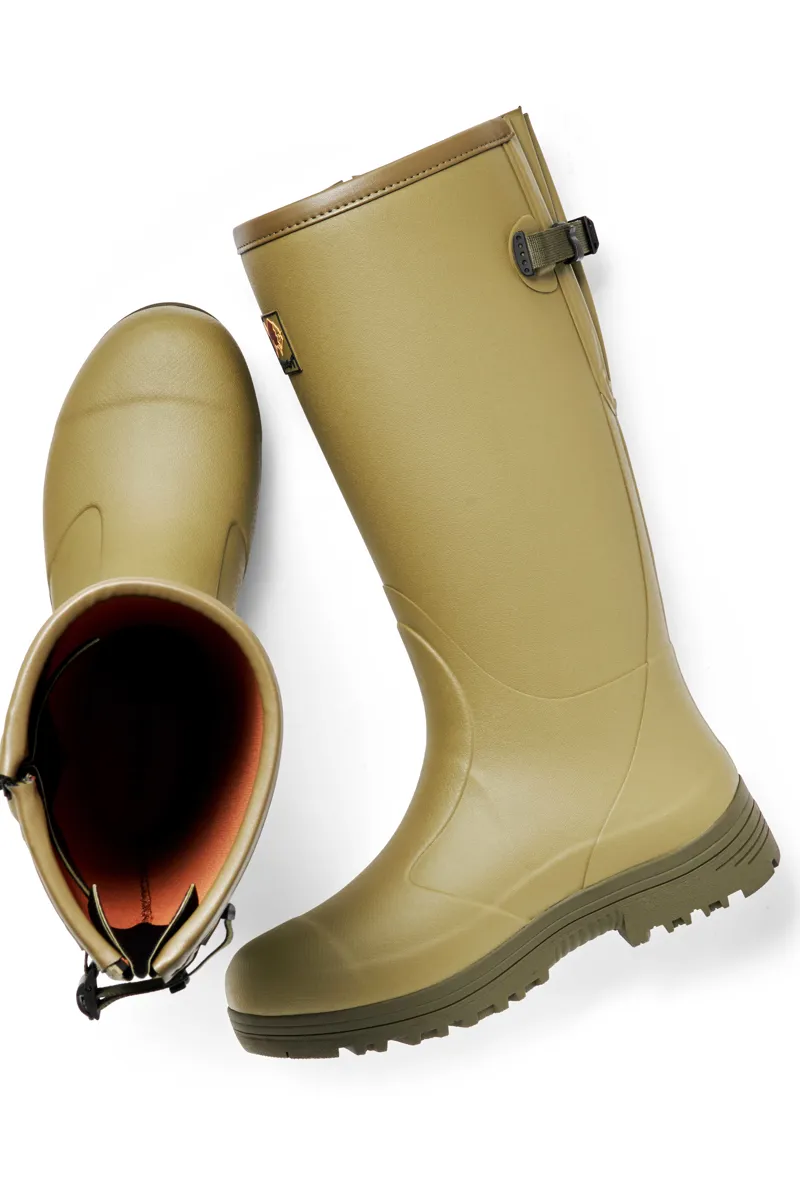 Gateway1 Pheasant Game 18 5mm Side Zip Wellington Boot Cedar Olive-2