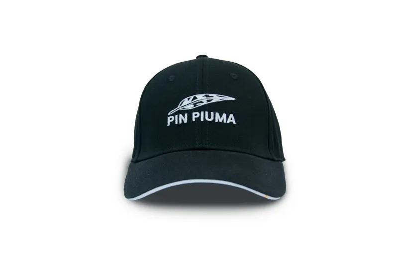 Pin Piuma Baseball Cap Black