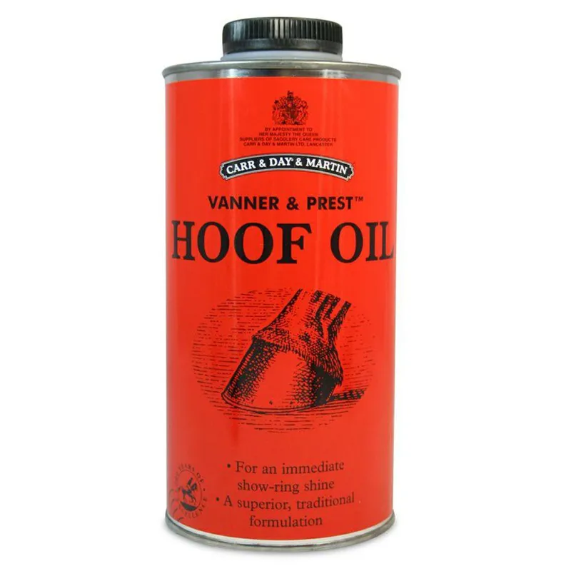 Carr Day and Martin Vanner and Prest Hoof Oil 500ml
