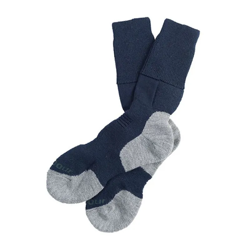 Barbour Cragg Boot Socks Navy