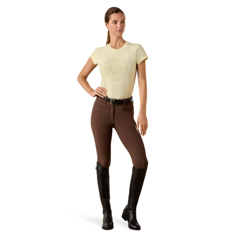 Ariat Heritage Crest T-Shirt Flan-3