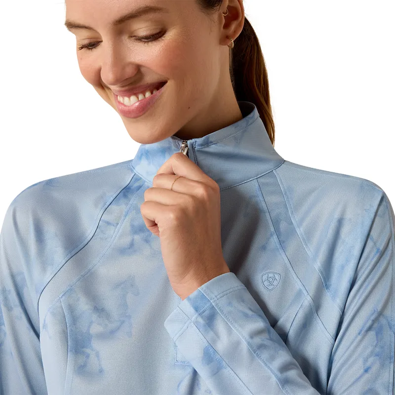 Ariat Women's Sunstopper 3.0 Baselayer St Tropez Mirage Print-2