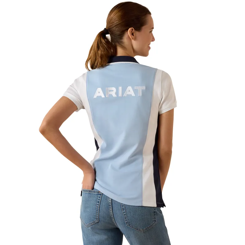 Ariat Taryn Polo Shirt St Tropez Blue-2