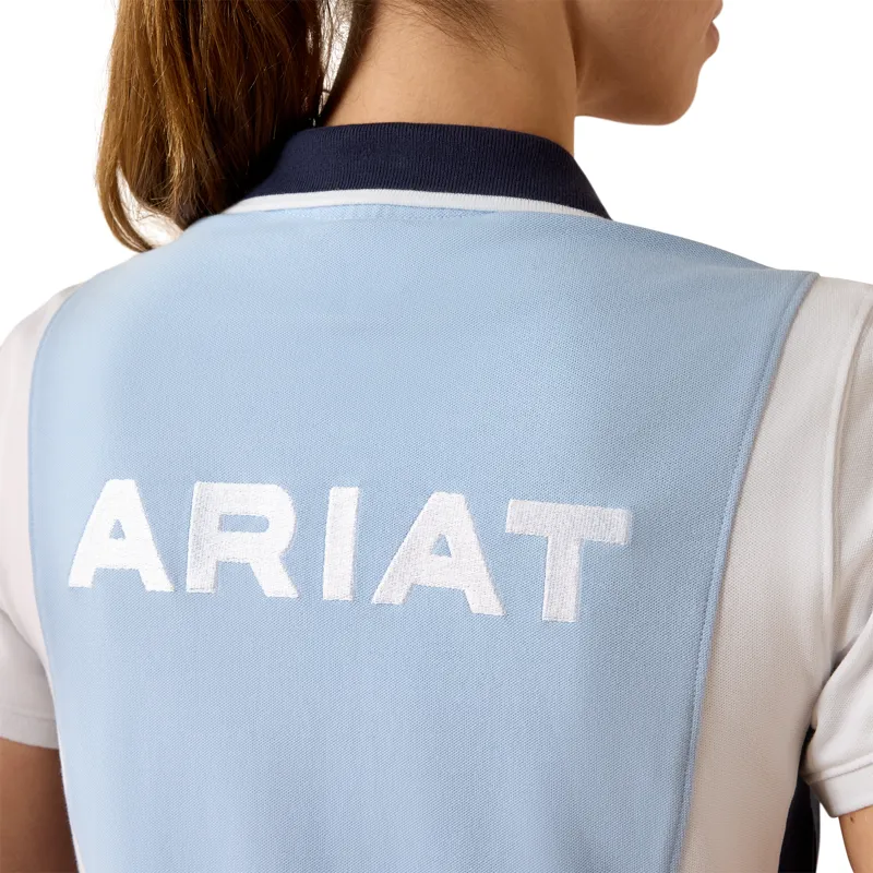 Ariat Taryn Polo Shirt St Tropez Blue-3