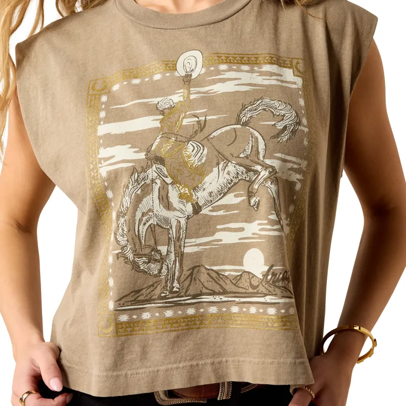 Ariat Bandana Rider T-Shirt Natural-2
