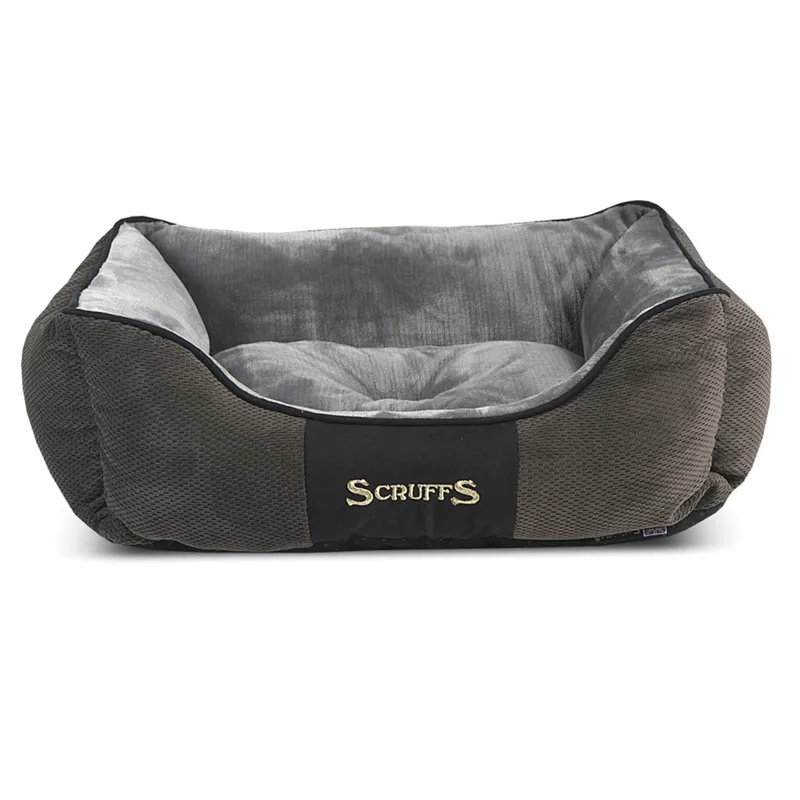Scruffs Chester Box Dog Bed Graphite