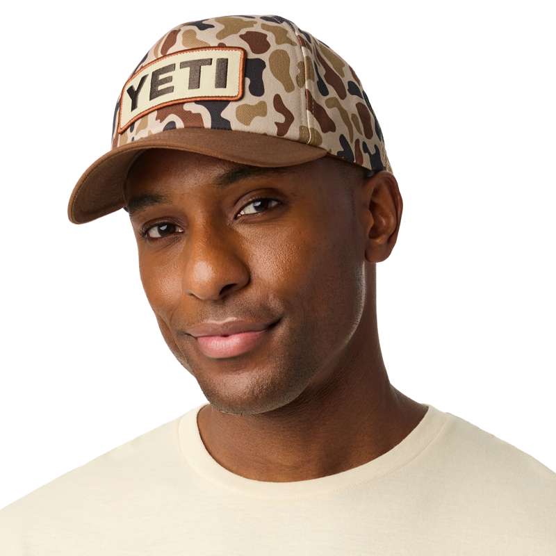 YETI Logo Snapback Cap Wetlands Camo-2