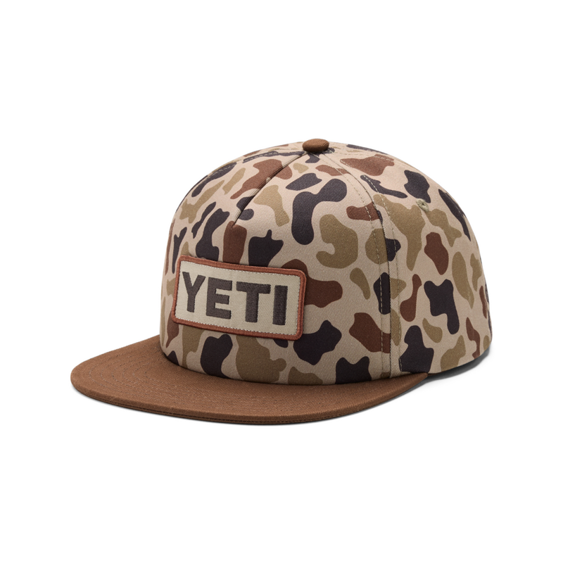 YETI Logo Snapback Cap Wetlands Camo-1