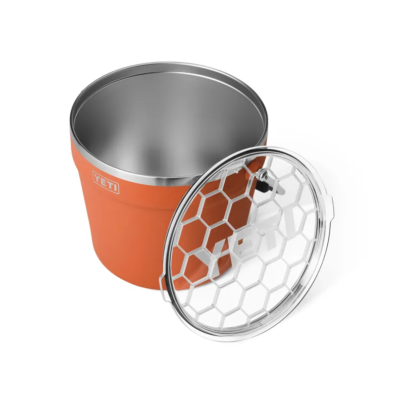 YETI Beverage Bucket King Crab Orange