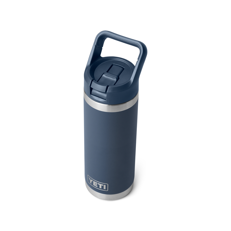 YETI Rambler Straw Bottle 18oz Navy
