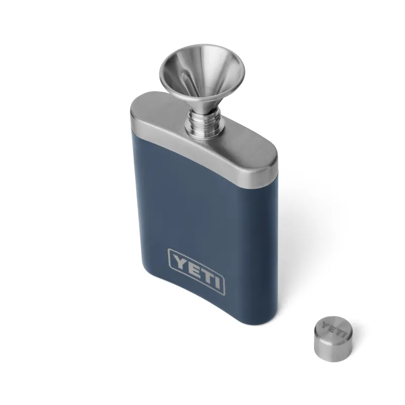 YETI Rambler Flask Navy-2