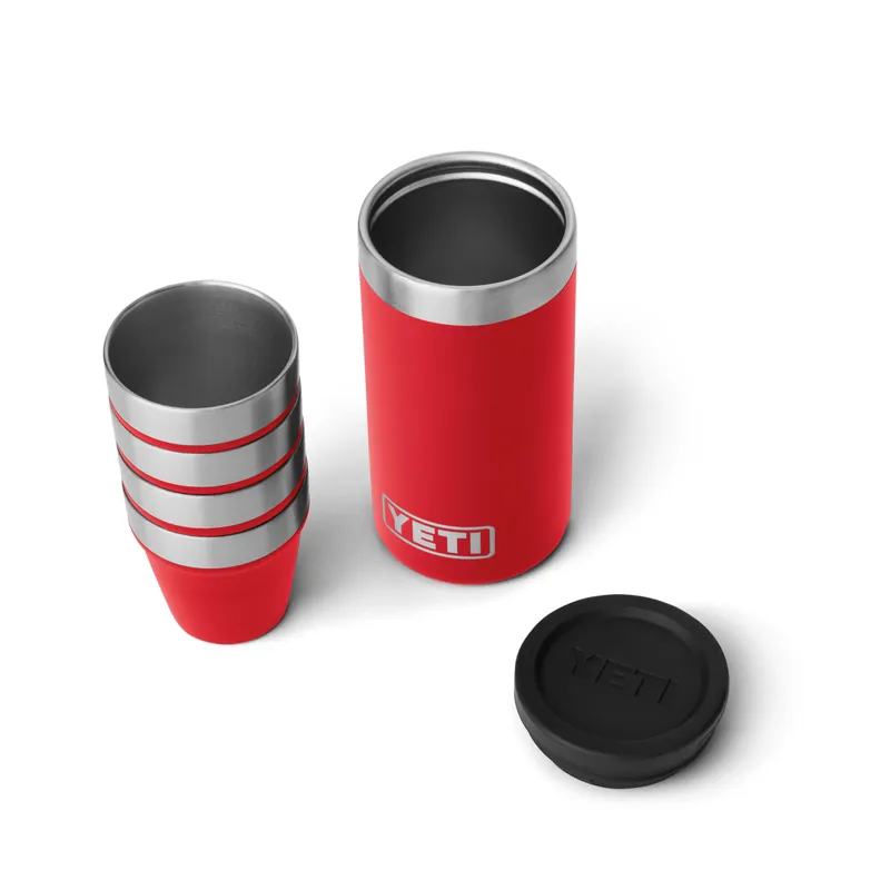 YETI Rambler Shot Glasses Rescue Red-1