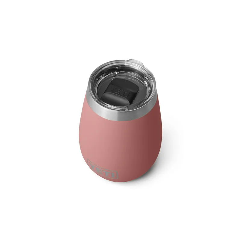 YETI Rambler Wine Tumbler 10oz Sandstone Pink