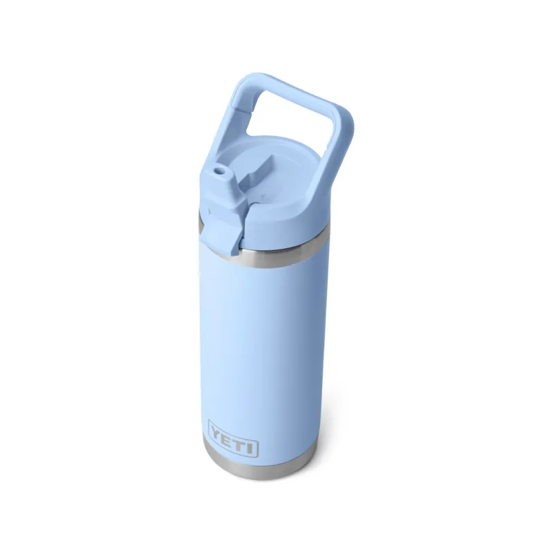 YETI Rambler Straw Bottle 18oz Big Sky Blue-3
