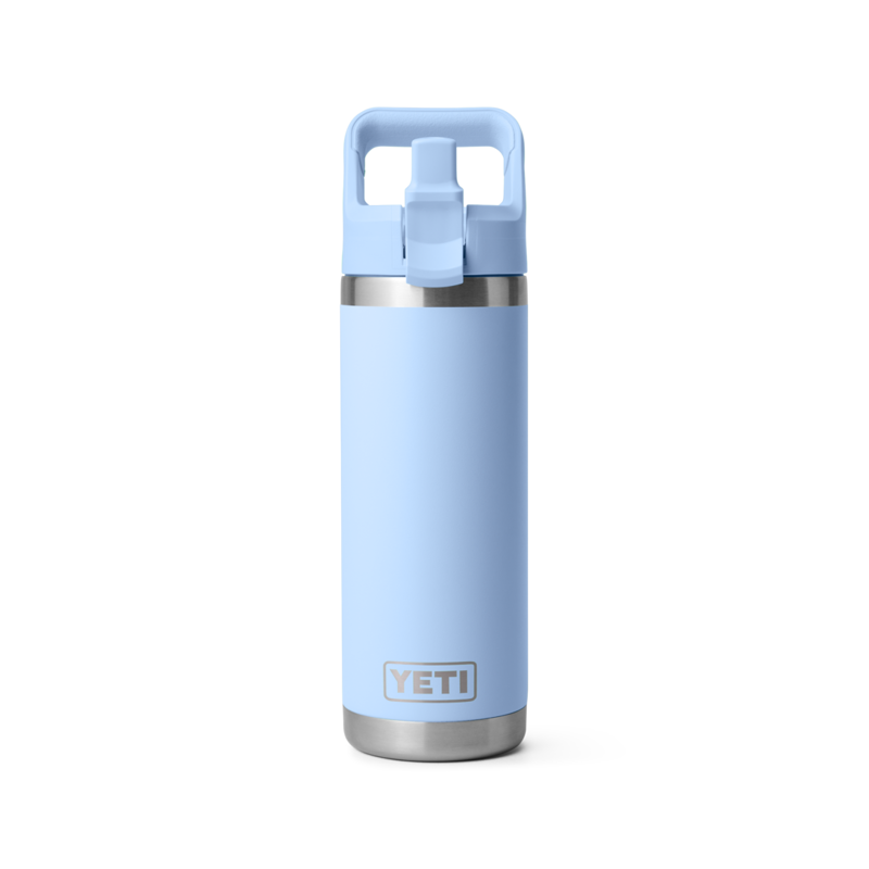YETI Rambler Straw Bottle 18oz Big Sky Blue-1