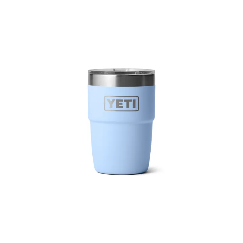 YETI Rambler Stackable Cup 8oz Big Sky Blue