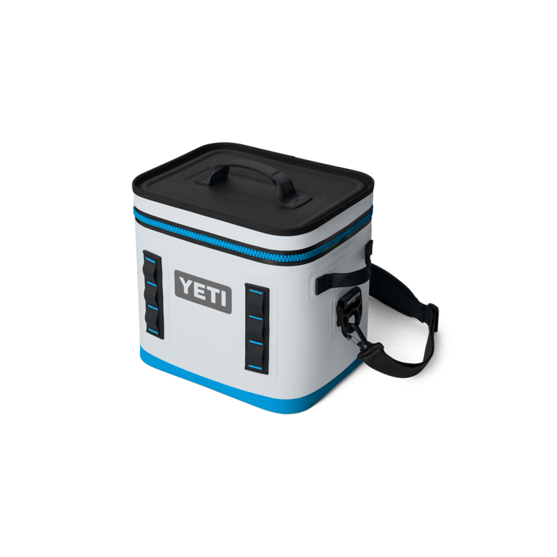 YETI Hopper Flip 12 Soft Cooler - Fog Grey/Blue-2