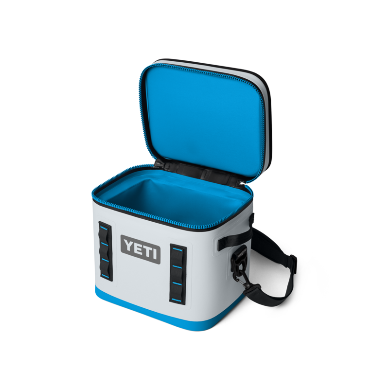 YETI Hopper Flip 12 Soft Cooler - Fog Grey/Blue-3
