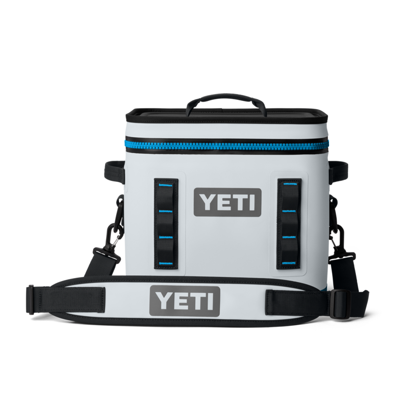 YETI Hopper Flip 12 Soft Cooler - Fog Grey/Blue