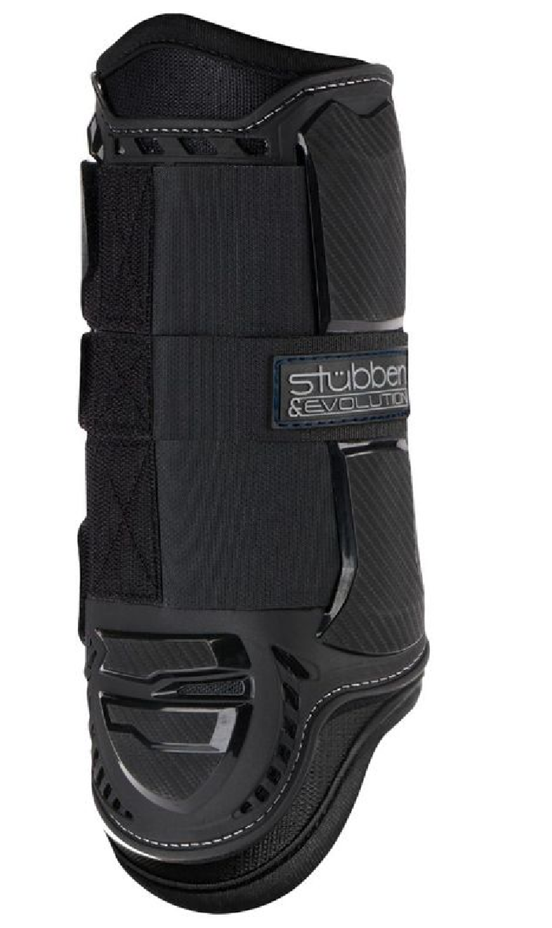 Stubben Hybrid XC Boots Hind Legs Black-1