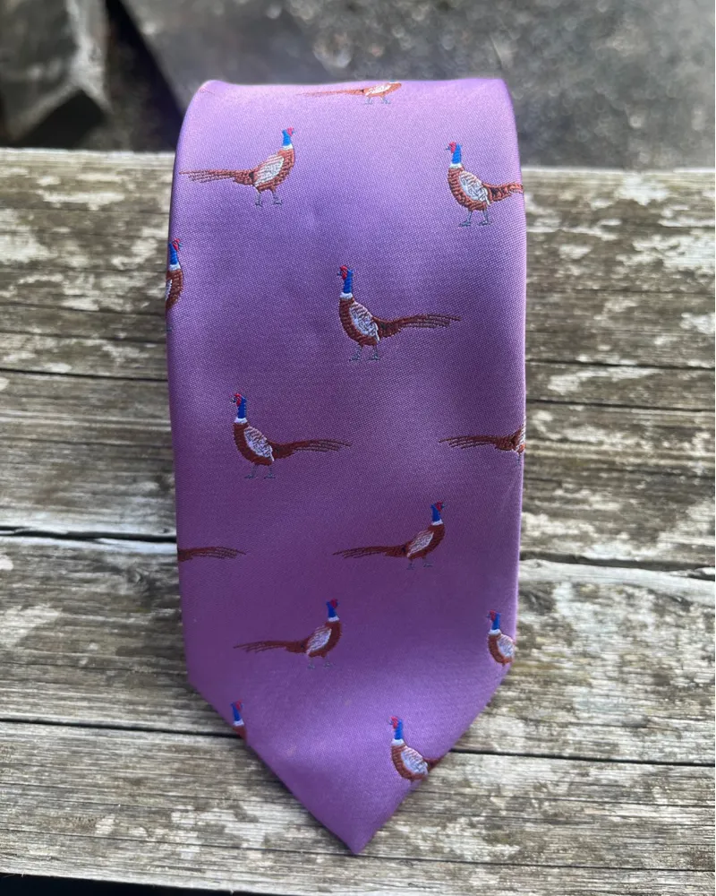 Taylor's Ties Pheasant Tie Heather-1