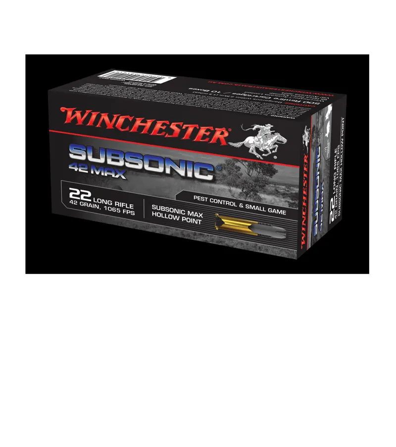 Winchester Hollow Point .22LR 42gr x50