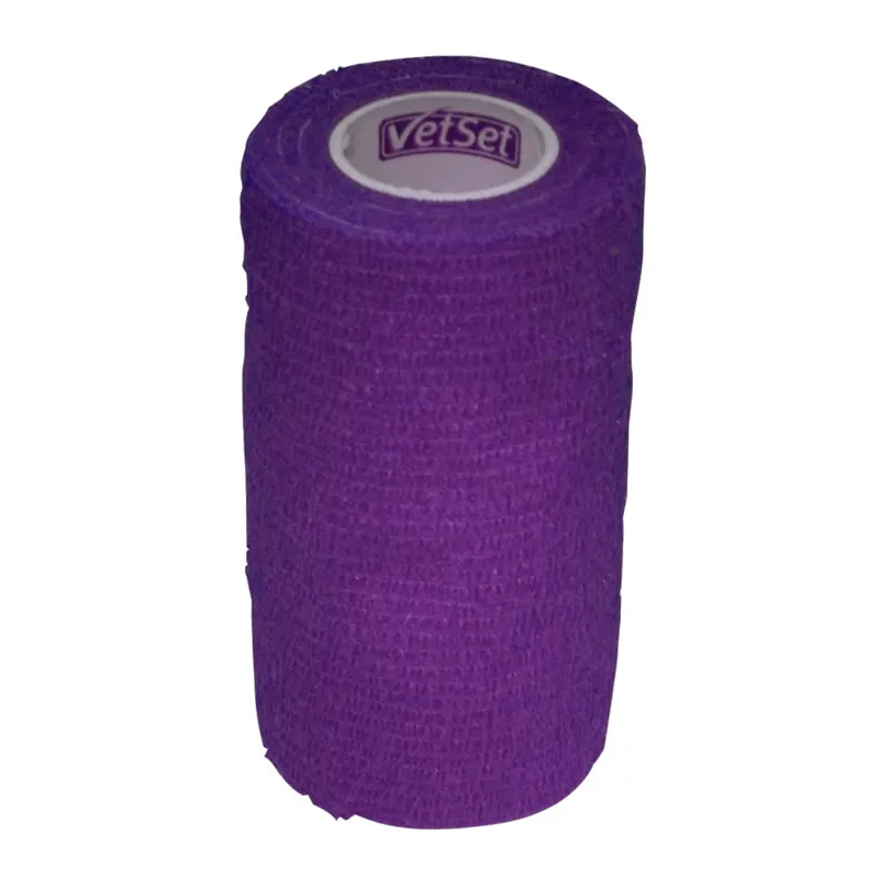 VetSet Cohesive Bandages  Purple