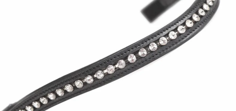 Velociti GARA Diamante Browband Black/Clear-1