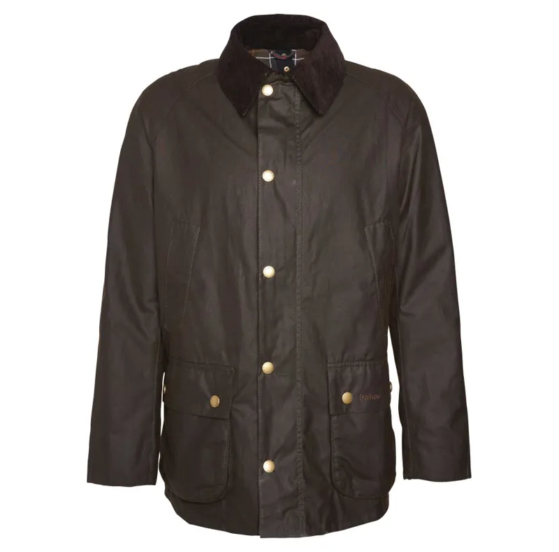 Barbour Ashby Wax Jacket Olive