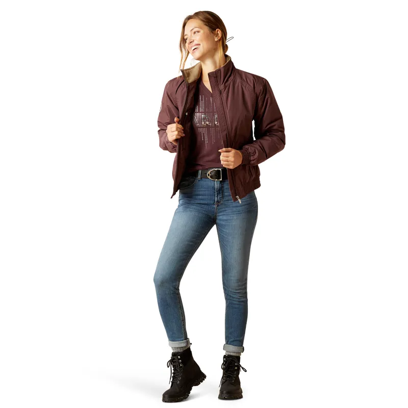 Ariat Insulated Stable Jacket Huckleberry-1