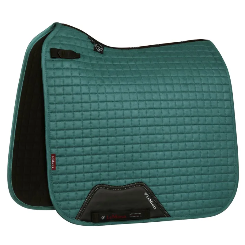LeMieux Suede Dressage Saddle Pad Sage Large