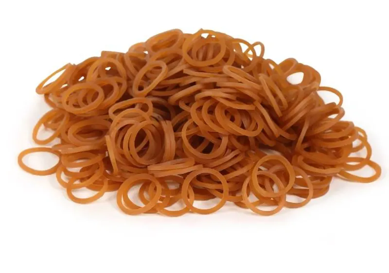 EZI-GROOM Plaiting Bands Brown Tub 