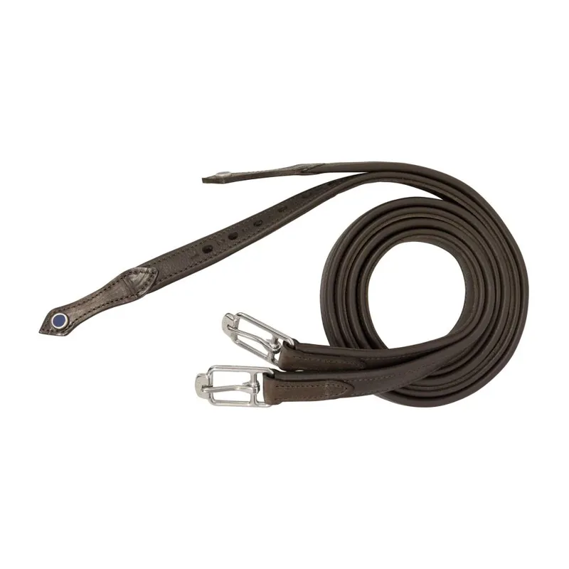 Stubben DeLuxe Stirrup Leathers Ebony 