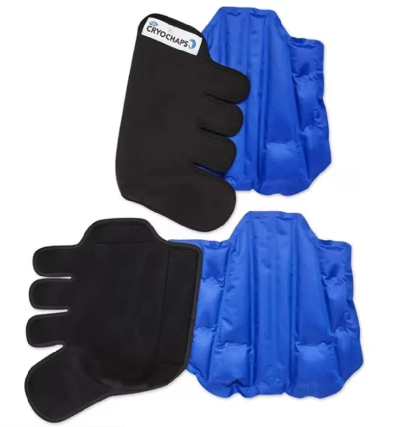 Cryochaps K2F Ice Wraps Set of 4 Black-4
