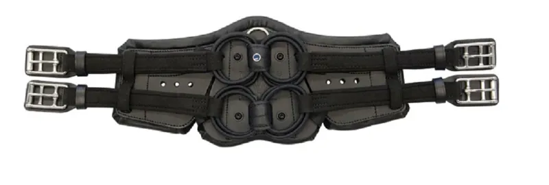 Stubben Equi Soft Girth Insert Black Leather-1