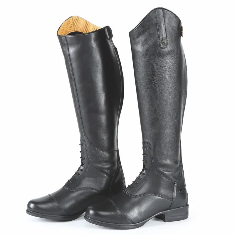 Moretta Gianna Childs Long Riding Boots Black